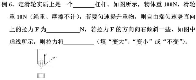 初中物理滑轮组知识讲解（吃透这些知识点和题型）(22)