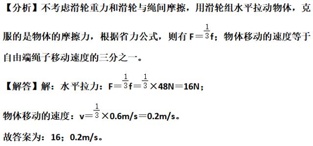 初中物理滑轮组知识讲解（吃透这些知识点和题型）(37)