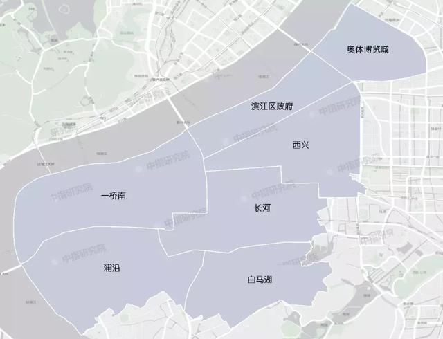 杭州五年后各板块房价（杭州楼市121个板块最全划分来了）(8)