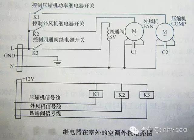 空调电路图和实物接线（详细图解空调器电路）(8)