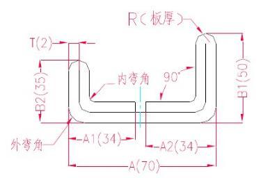 钣金折弯方法汇总值得收藏学习（总结的各种钣金折弯展开计算公式真是太全了）(12)