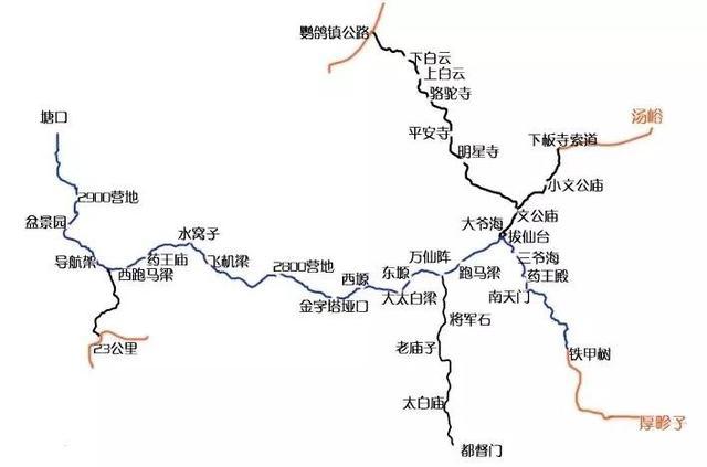 陕西3驴友非法穿越秦岭1人失联（陕西秦岭鳌太生死线）(12)