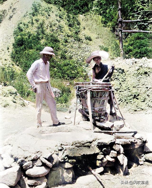 汶川老县城遗址在哪里（美国人镜头里的汶川绵虒）(14)