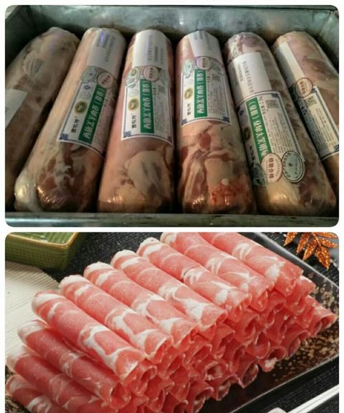 假羊肉卷制作过程