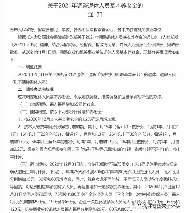 山东养老金2022年上调细则（山东养老金上涨）(2)