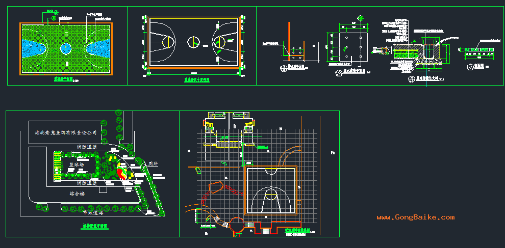 篮球场划线施工方法_篮球场施工步骤-第1张图片-