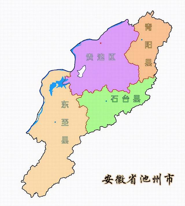 安徽池州青阳县下属村（安徽省池州市地图）(1)