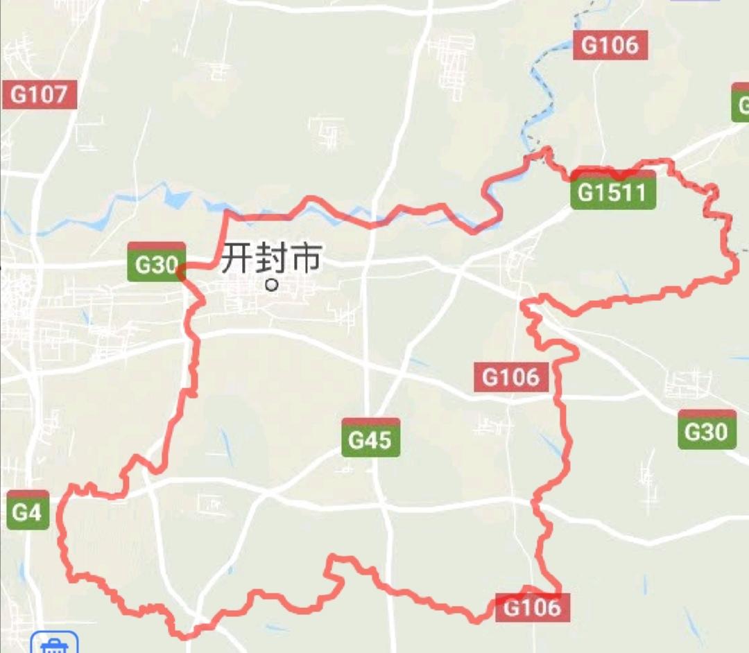 开封哪个县面积最大(河南开封市建成区面积排名)