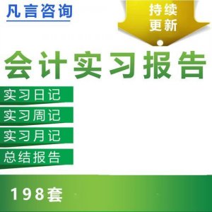 ​会计助理的工作日志(会计实习报告)