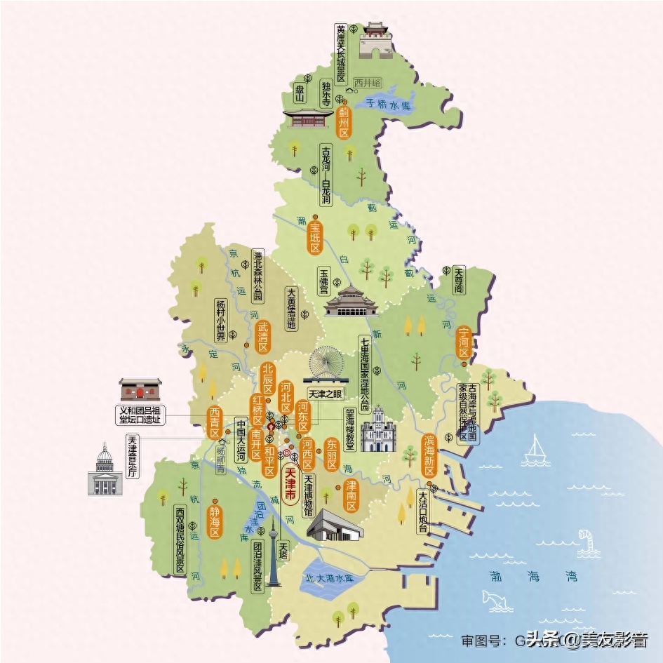 《中国人文地图》（一）‖华北篇:北京市、天津市和河北省