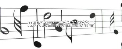 ​确定音高位置的符号叫做什么 音高位置的符号叫做