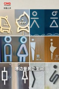 ​厕所标志“男女不分”，实用性和设计感该如何兼顾？