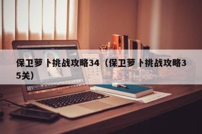 ​保卫萝卜挑战攻略34（保卫萝卜挑战攻略35关）