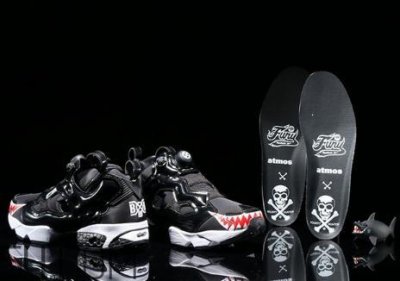 ​atmos bounty hunter与reebok联名鲨鱼运动鞋在哪买_多少钱？