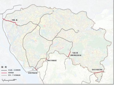 ​连接广深涉及6条延伸线 东莞地铁二期建设规划调整