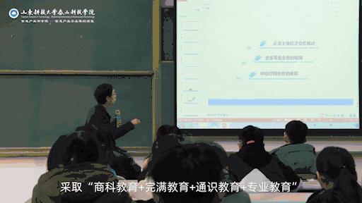 山东科技大学泰山科技学院报考代码:13624  走进航拍泰科