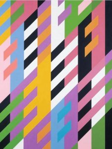 ​布里奇特·莱利(Bridget Riley)，英国艺术家，生于1931年……