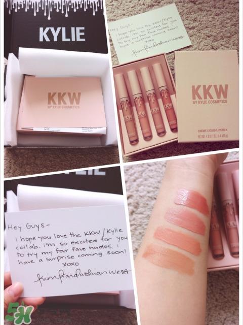 KKW X Kylie唇釉色号_KKW X Kylie唇釉试色图