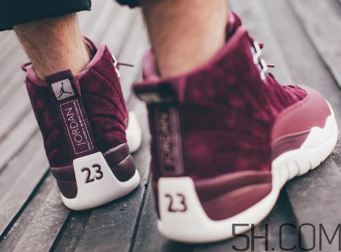 air jordan 12 bordeaux红酒配色上脚效果怎么样？