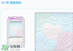 canmake五色花瓣雕刻高光色号试色 canmake花瓣高光试色图