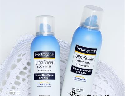 露得清Neutrogena防晒喷雾价格多少 适合外出游玩使用