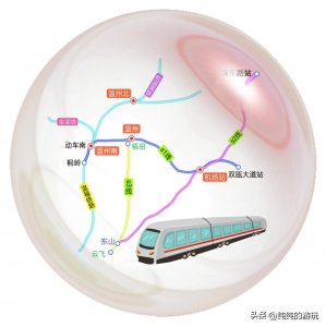 ​浙江温州市三条市域铁路的线路走向