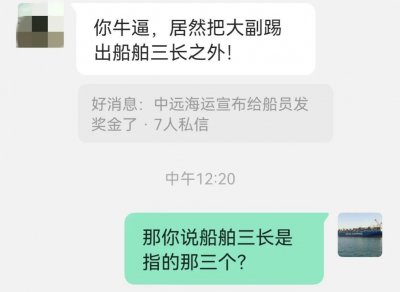 ​不懂就问，船舶三长包括大副吗？